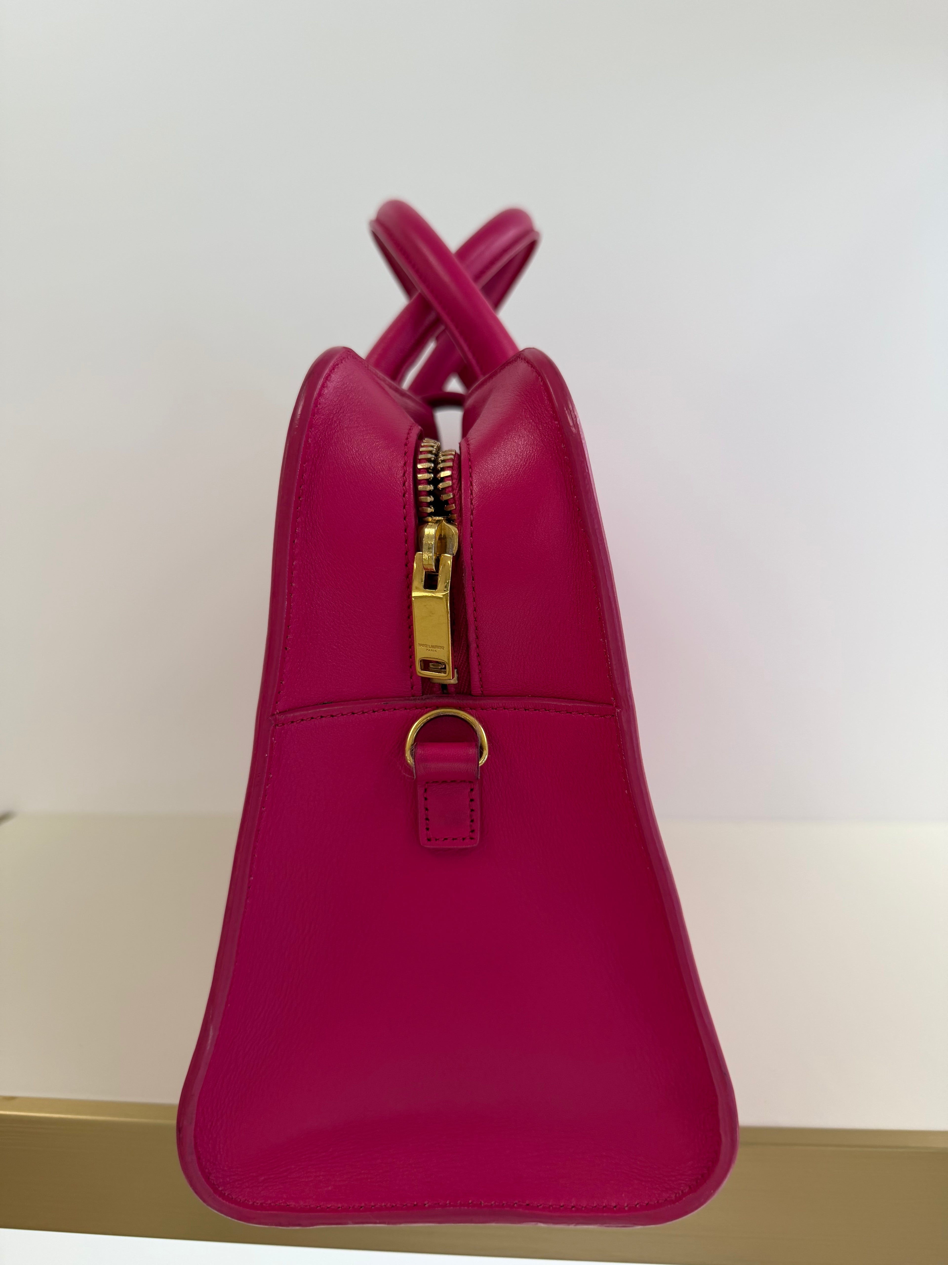 Saint Laurent monogram small leather handbag