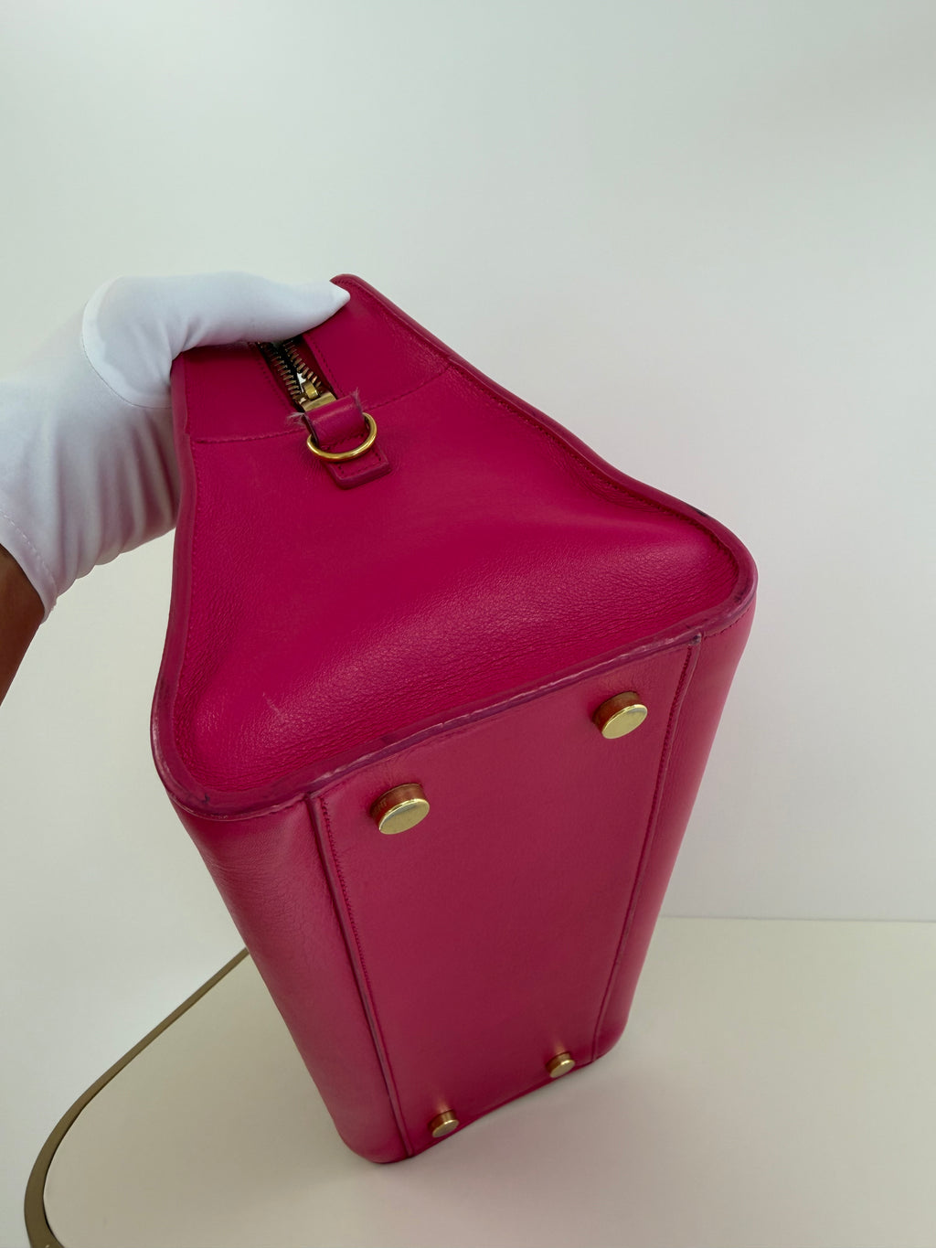Saint Laurent monogram small leather handbag