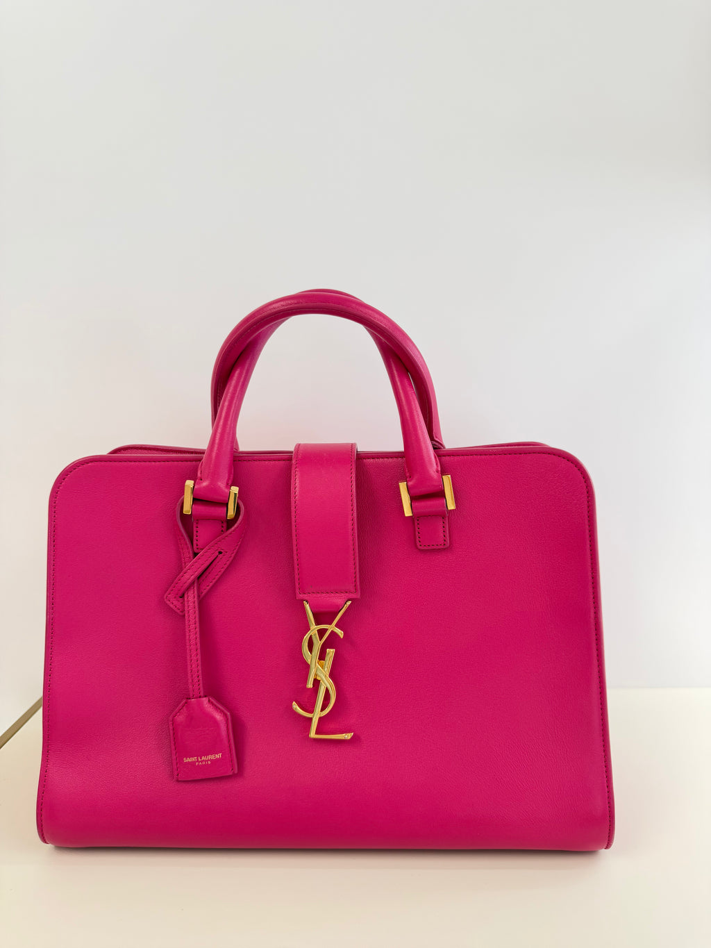 Saint Laurent monogram small leather handbag