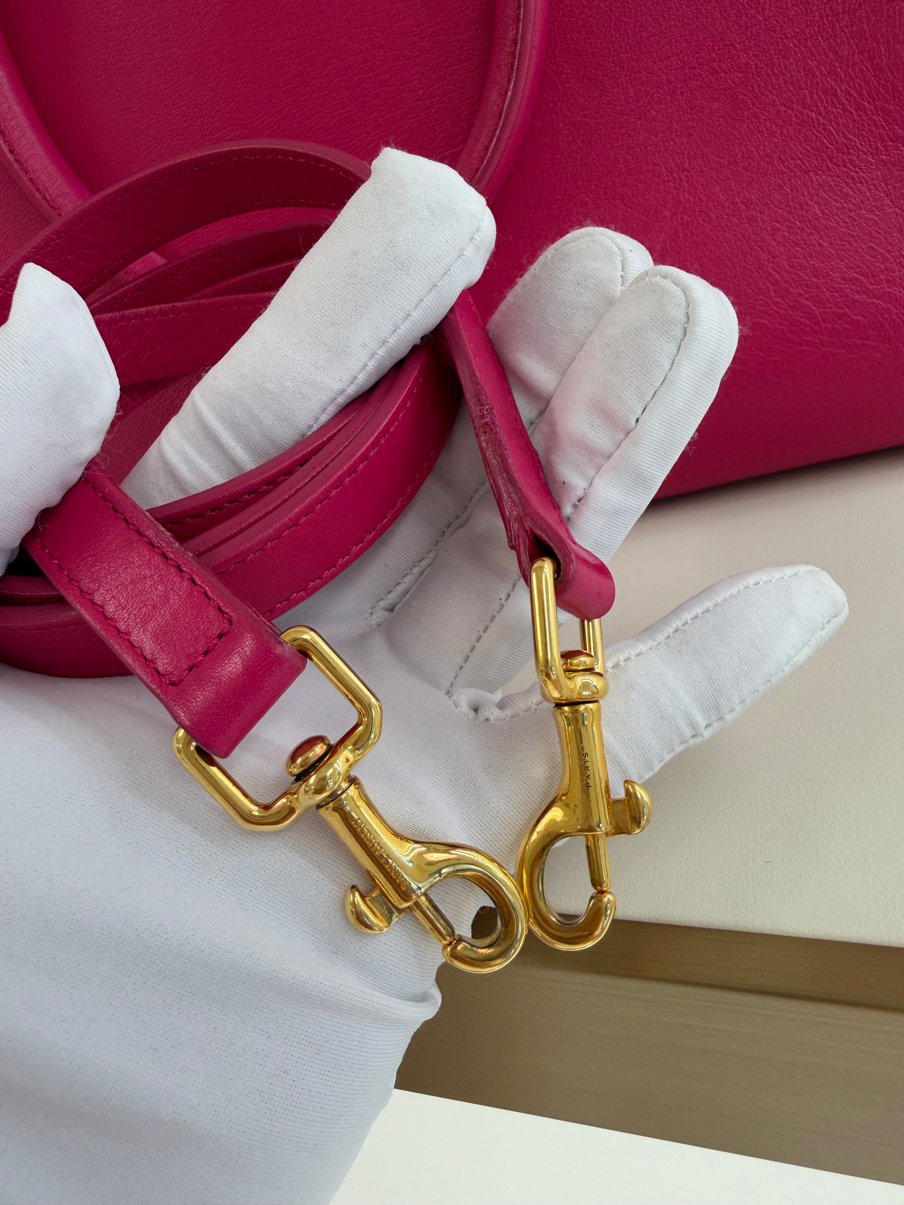 Saint Laurent monogram small leather handbag