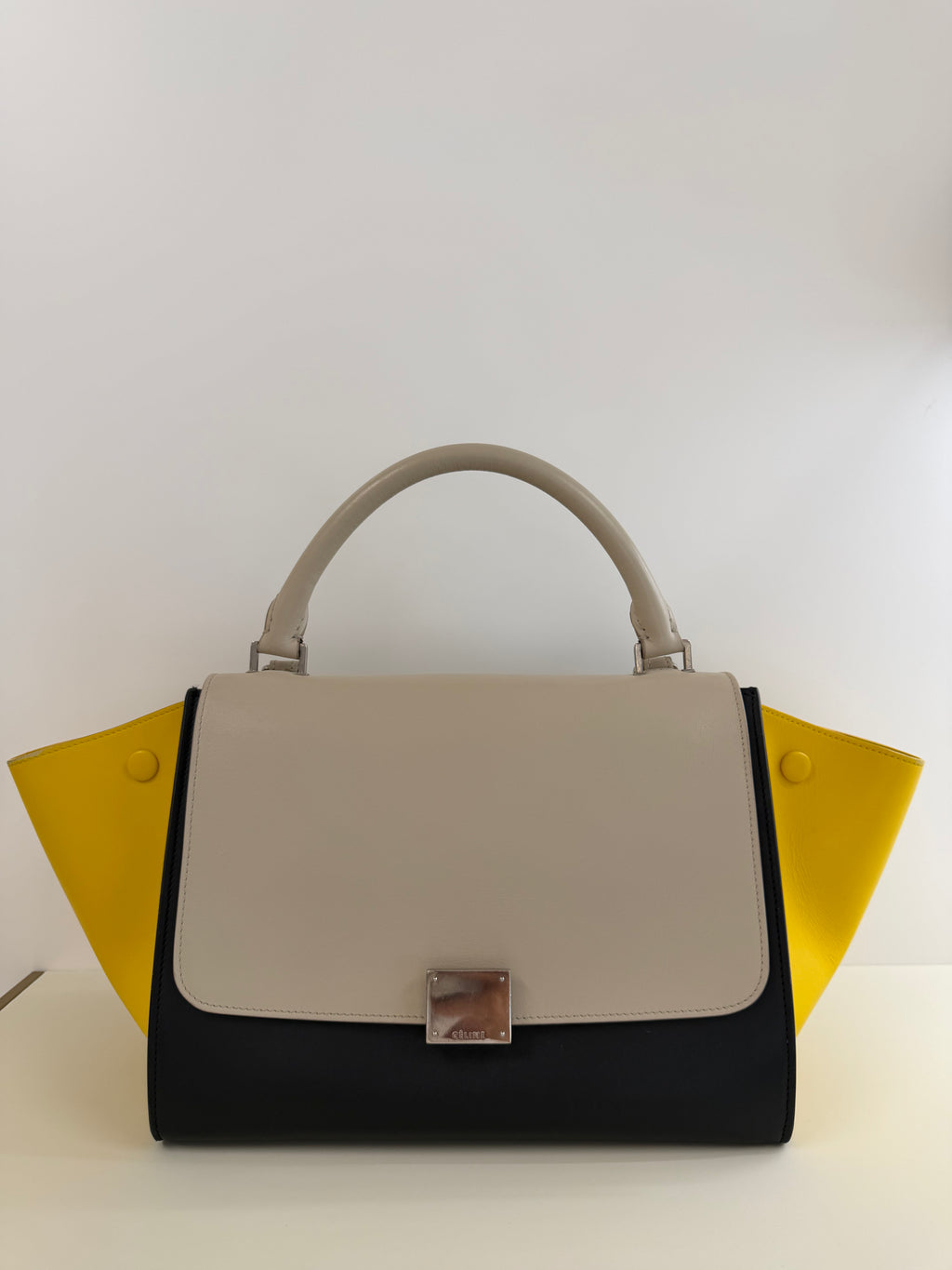 Celine Trapeze leather handbag