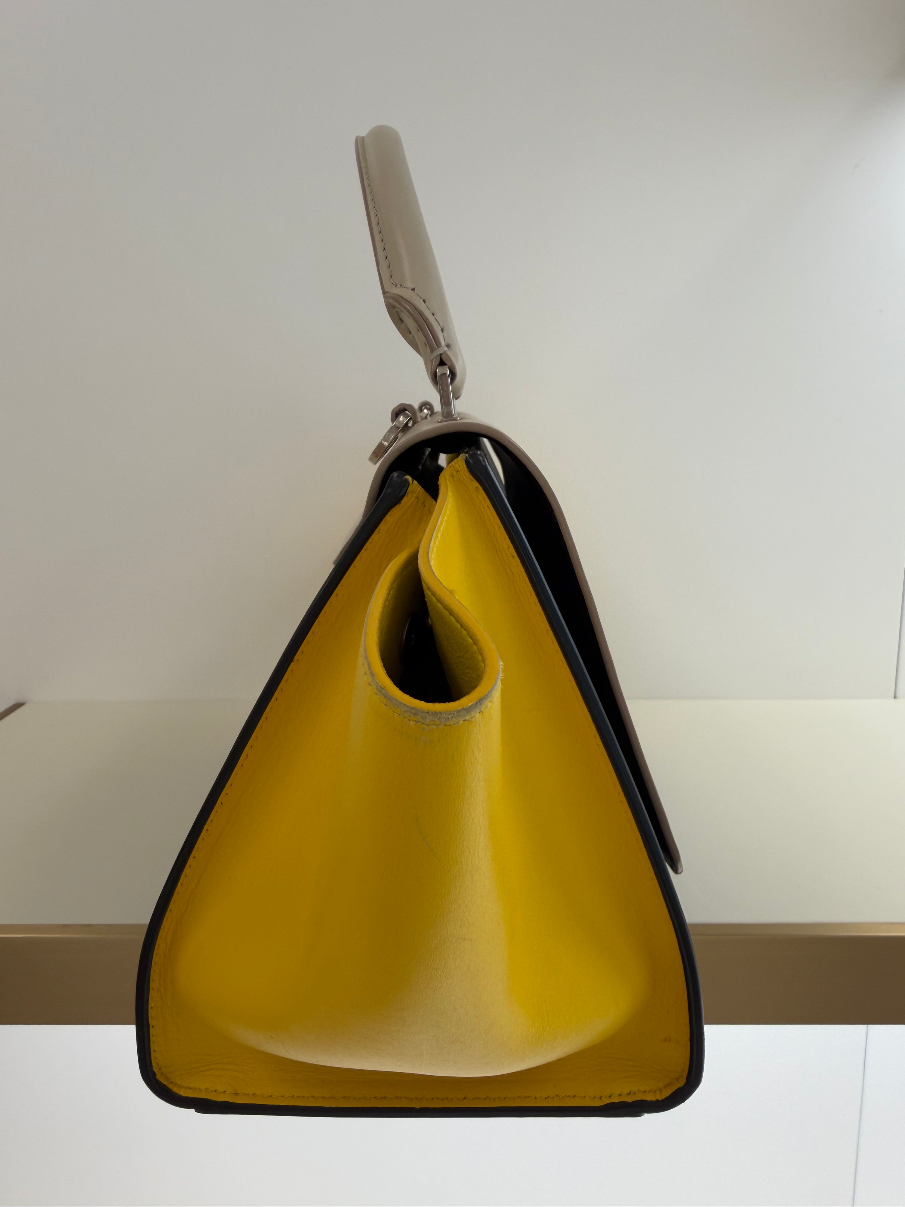 Celine Trapeze leather handbag