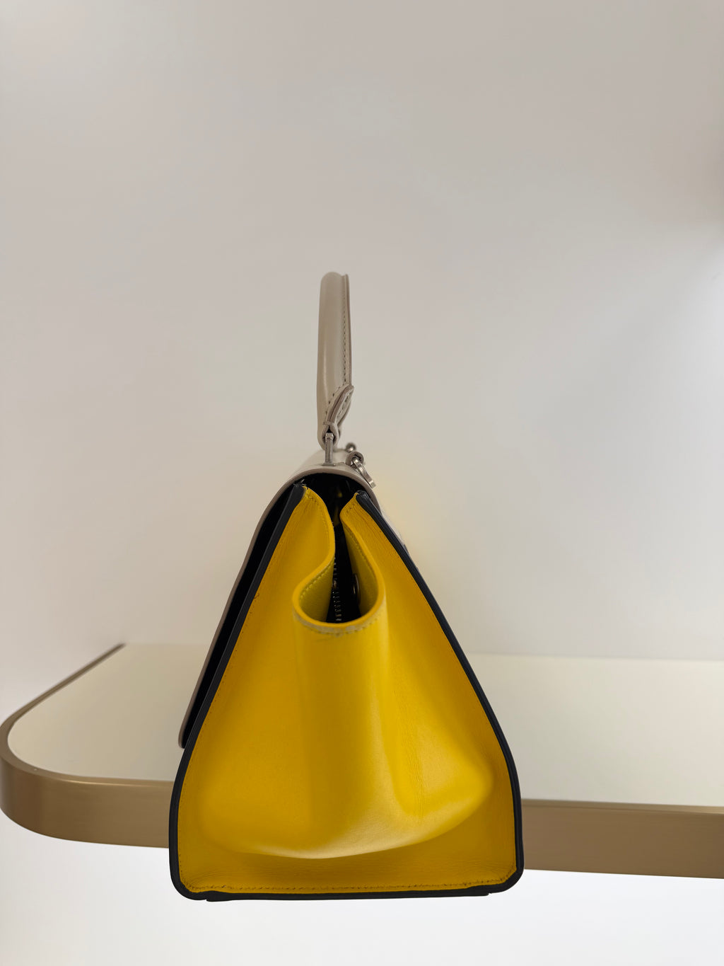 Celine Trapeze leather handbag