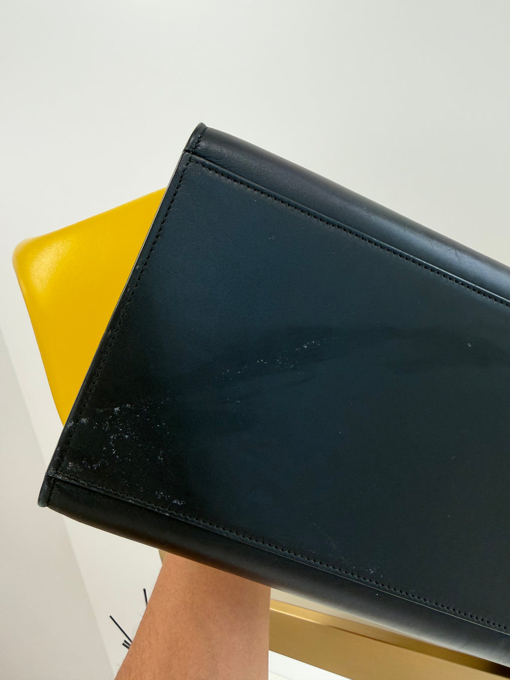 Celine Trapeze leather handbag