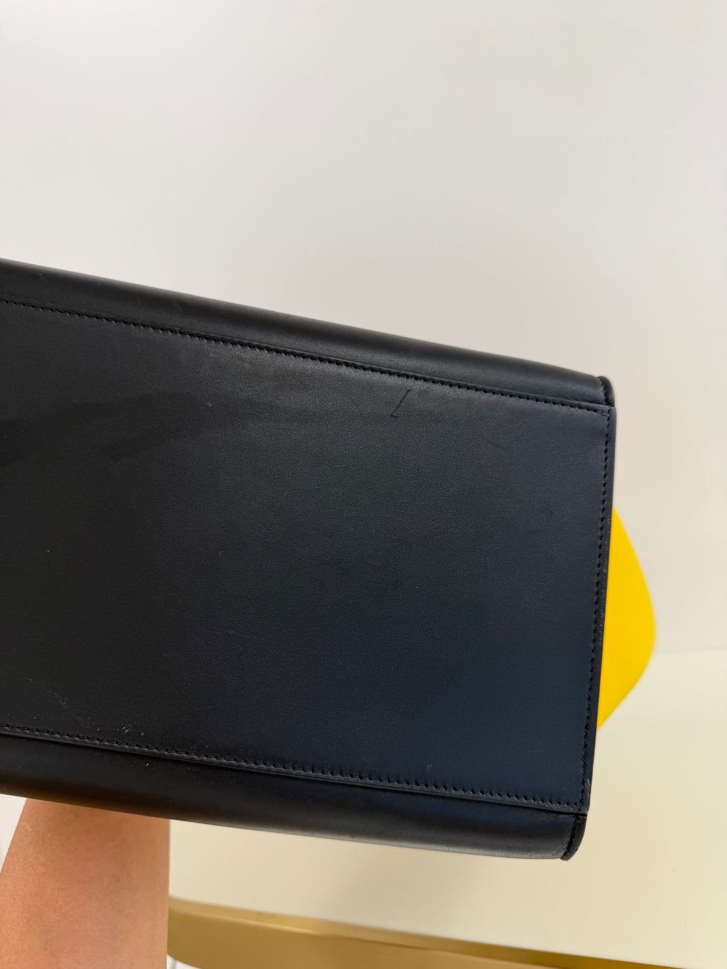 Celine Trapeze leather handbag