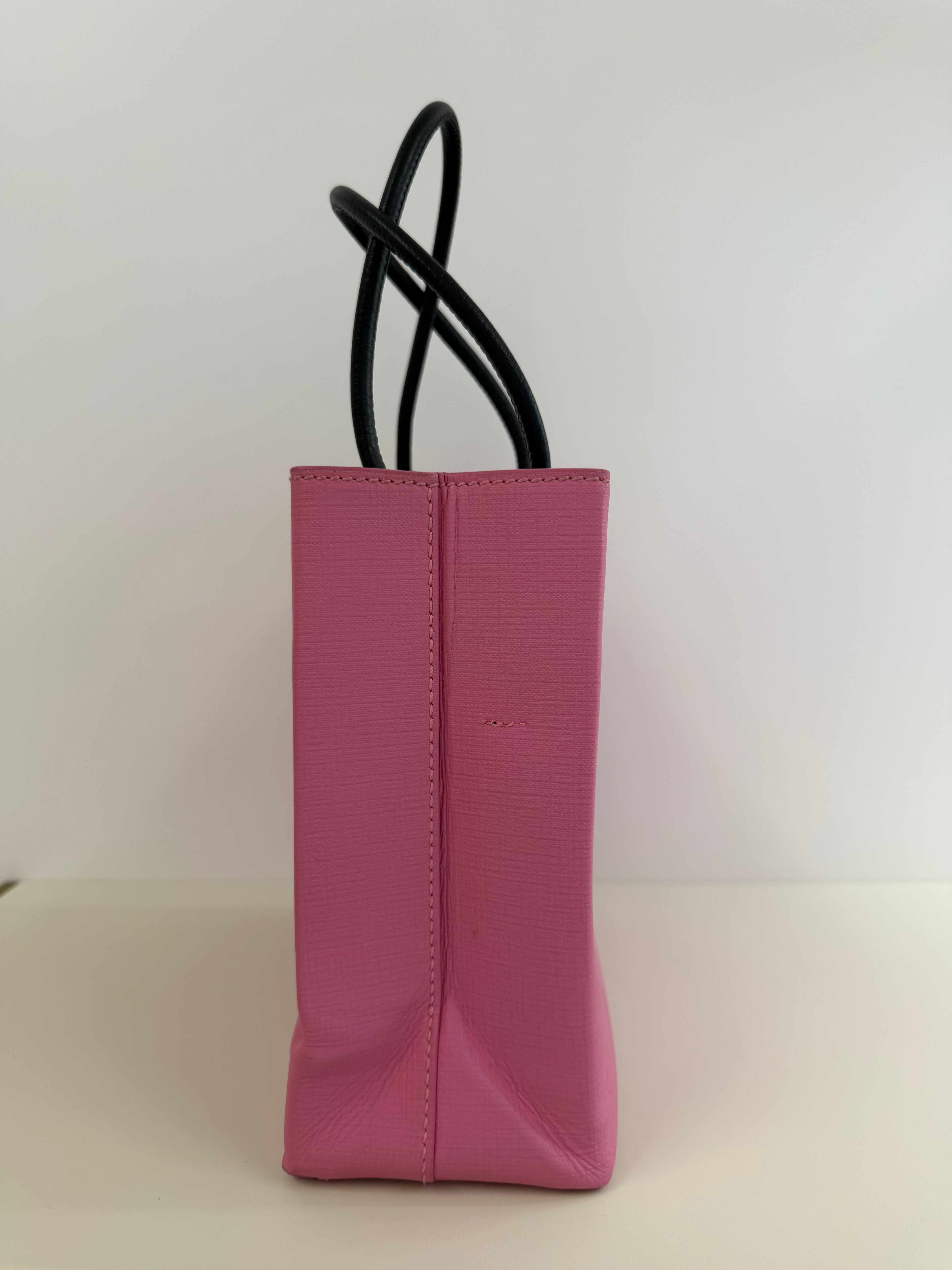 Balenciaga pink tote