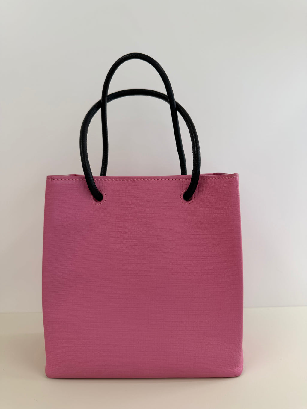 Balenciaga pink tote
