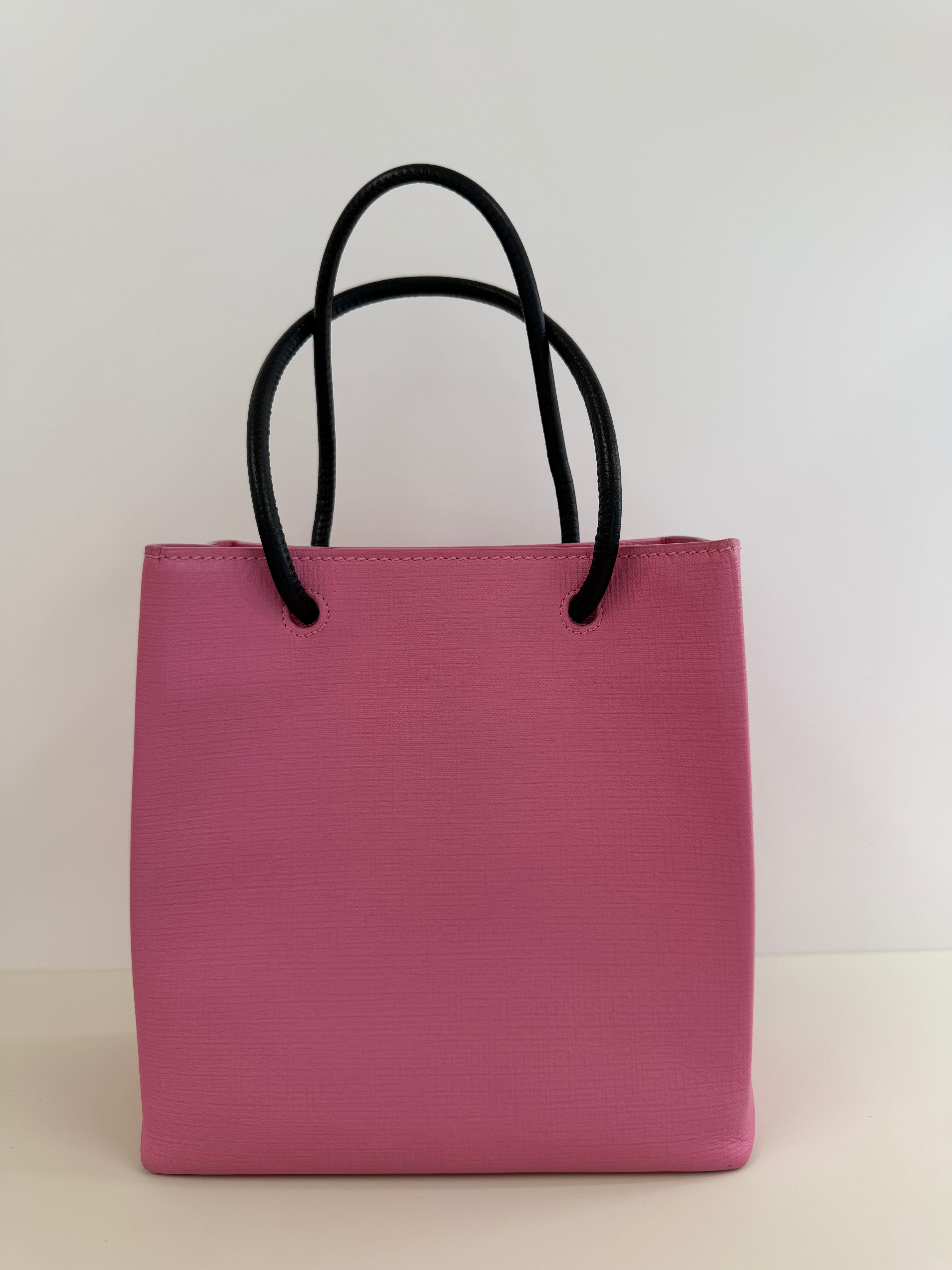 Balenciaga pink tote