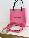 Balenciaga pink tote
