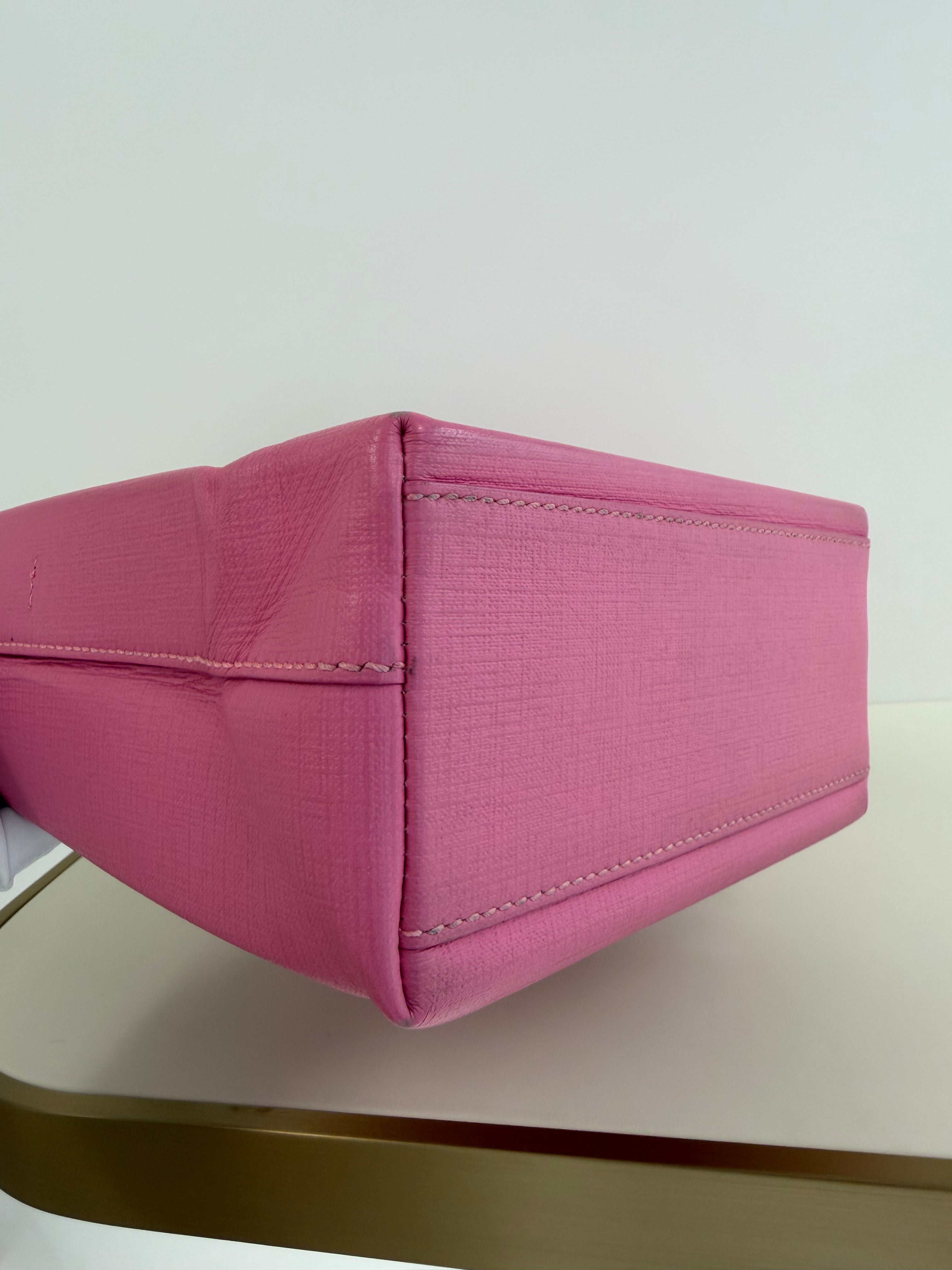 Balenciaga pink tote