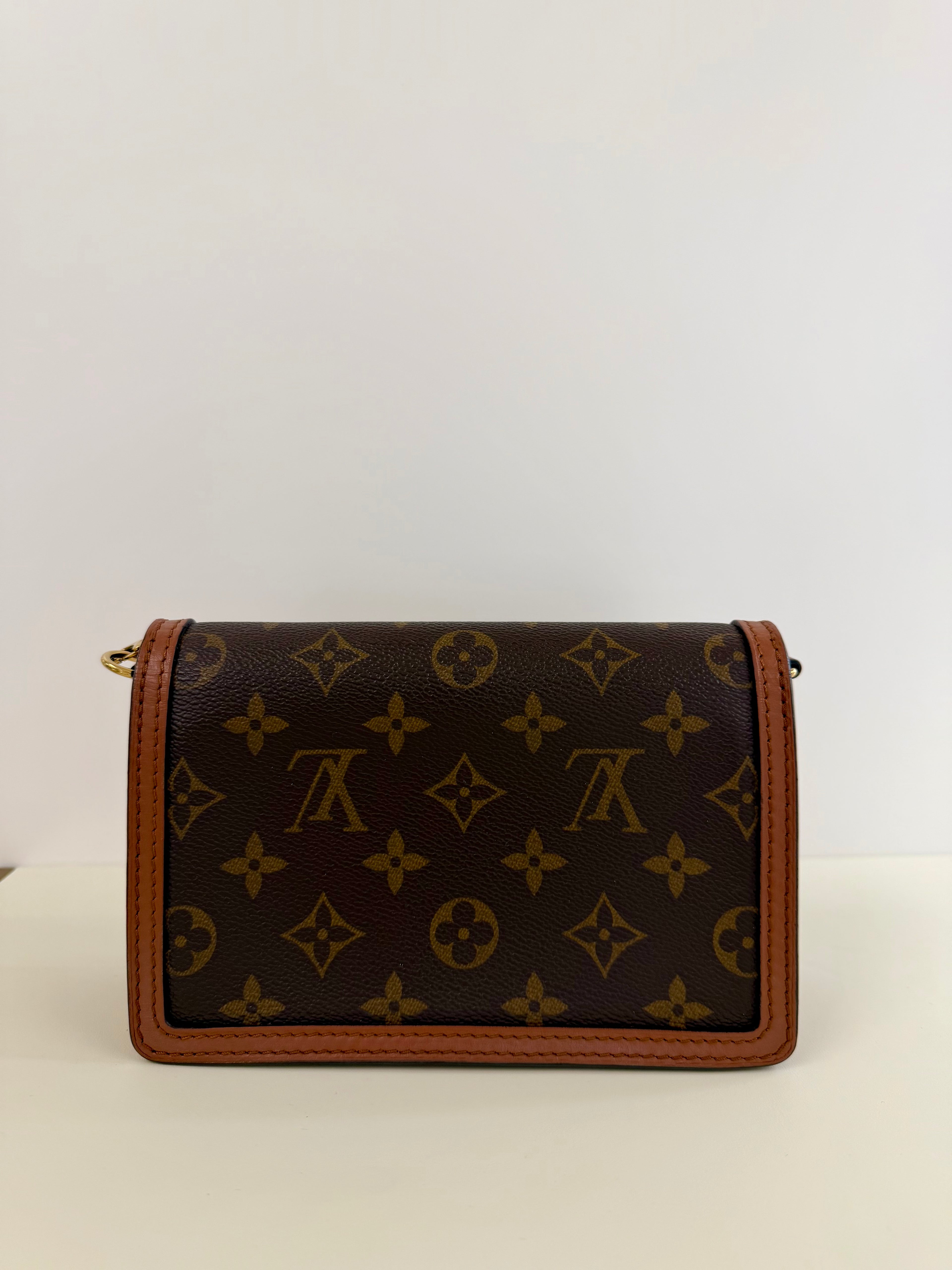 Louis Vuitton Reverse Dauphine wallet on chain
