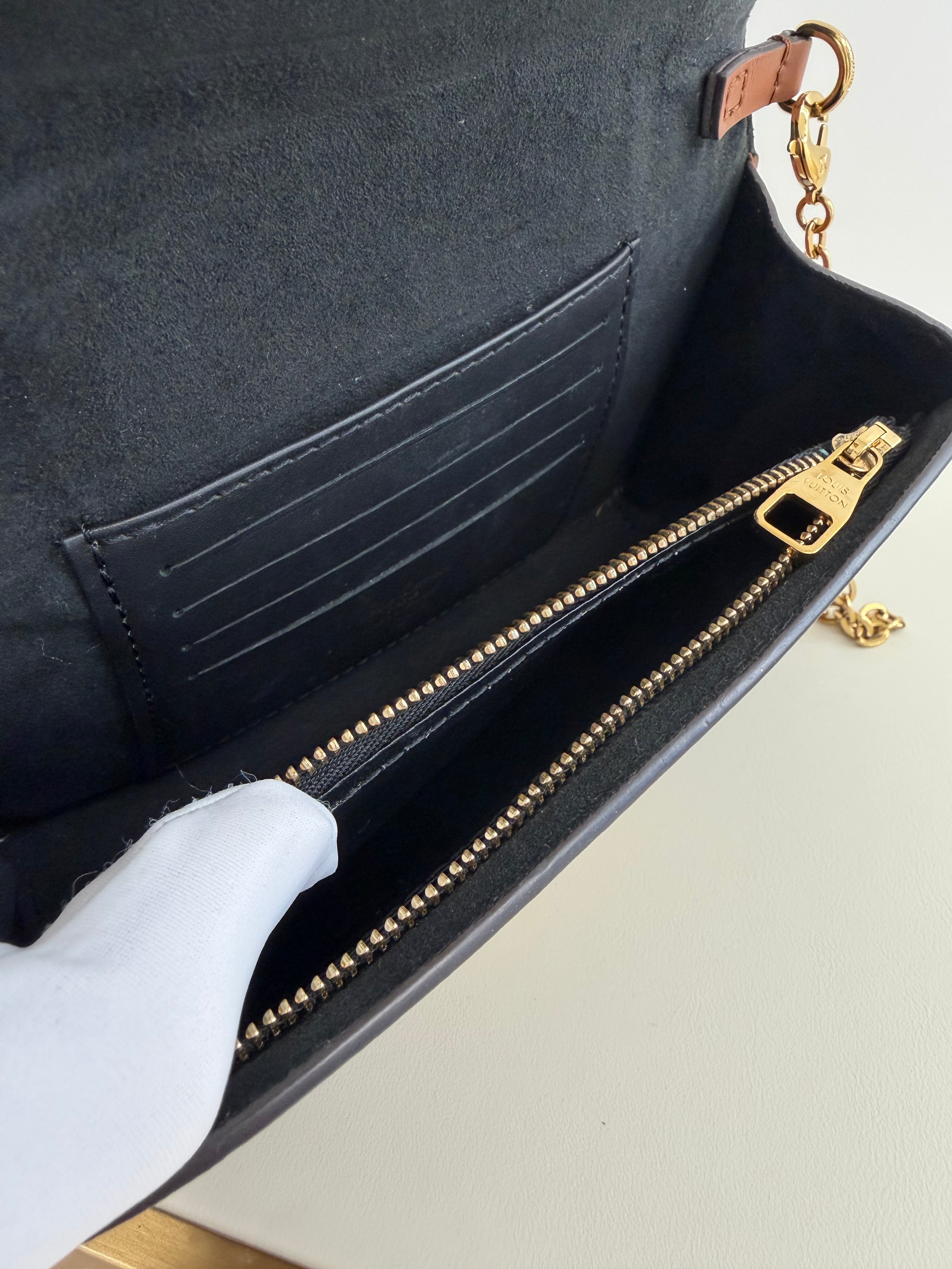 Louis Vuitton Reverse Dauphine wallet on chain