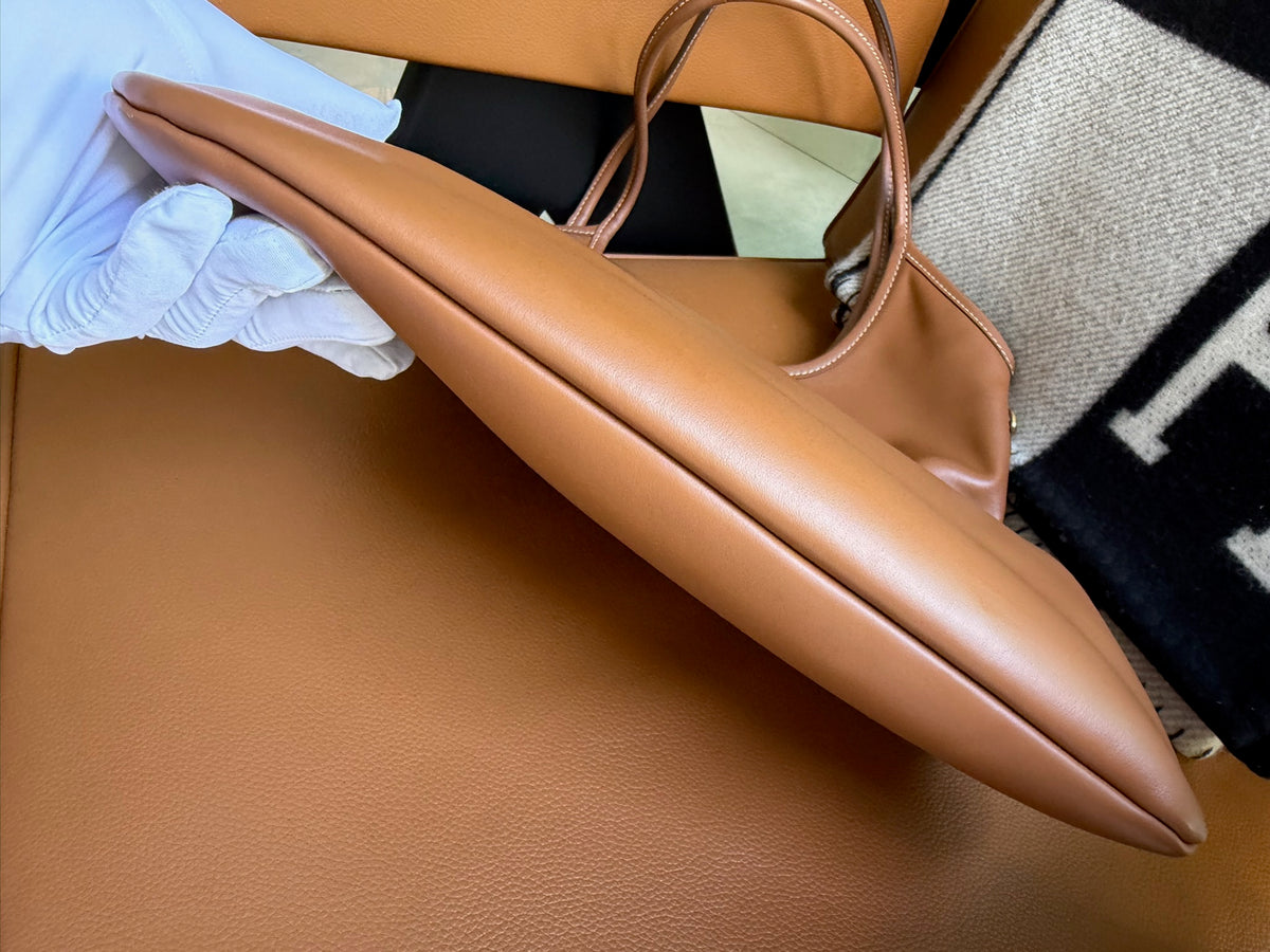 Miu Miu Ivy Leather Shopper