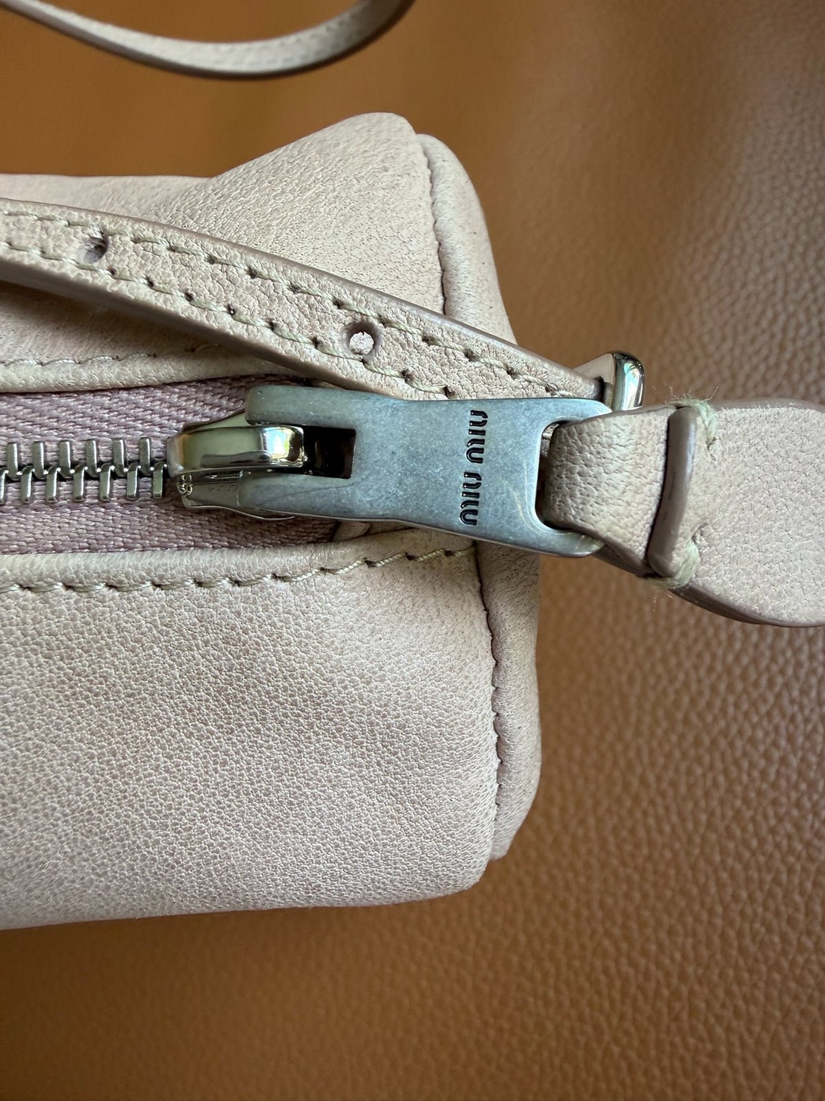 Miu Miu Nappa Leather Shoulder Bag