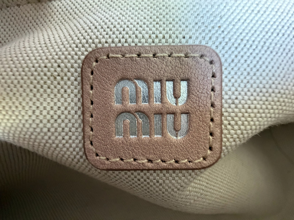 Miu Miu Nappa Leather Shoulder Bag