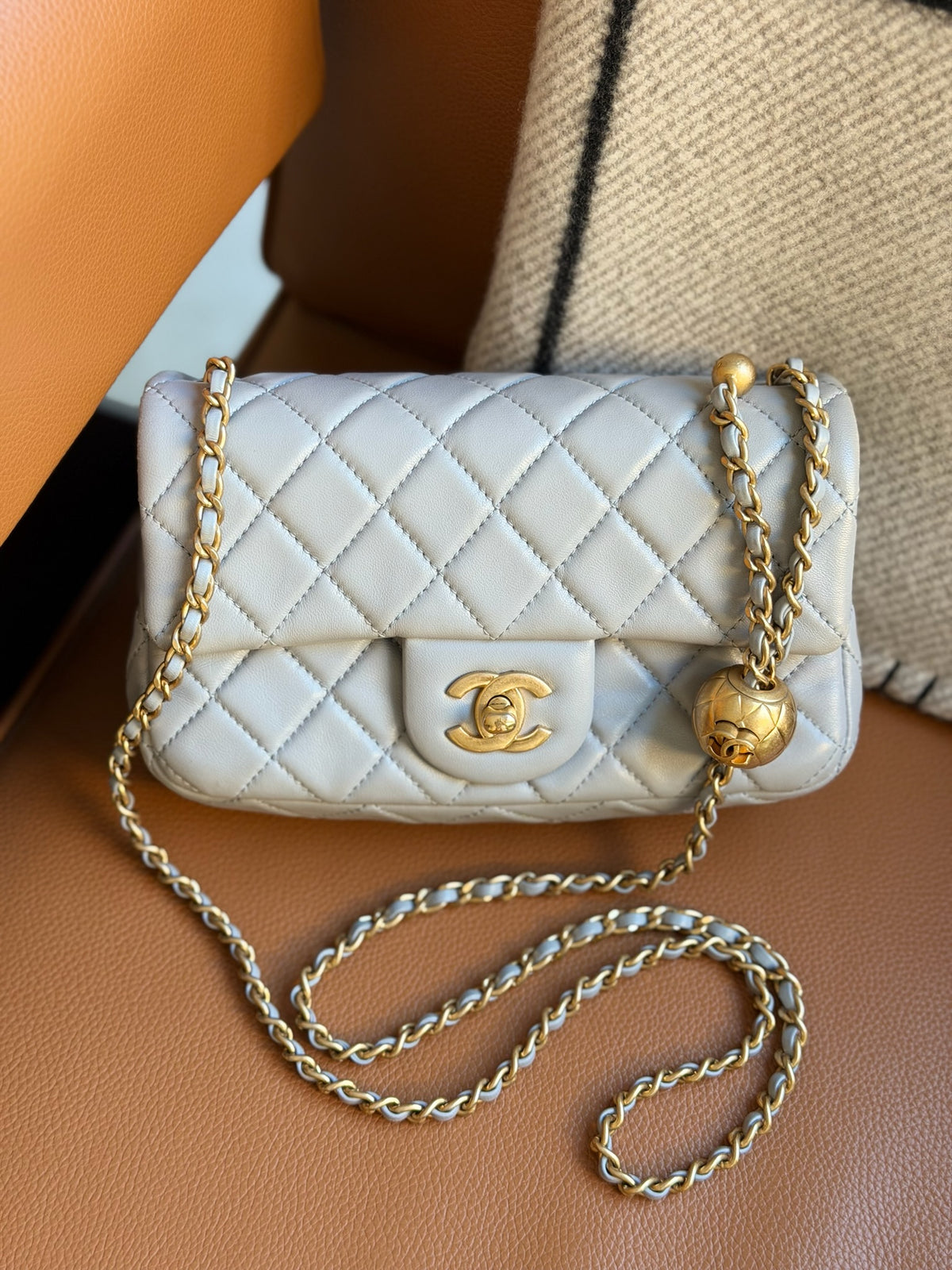 Chanel Pearl Crush Rectangular Mini Flap Bag