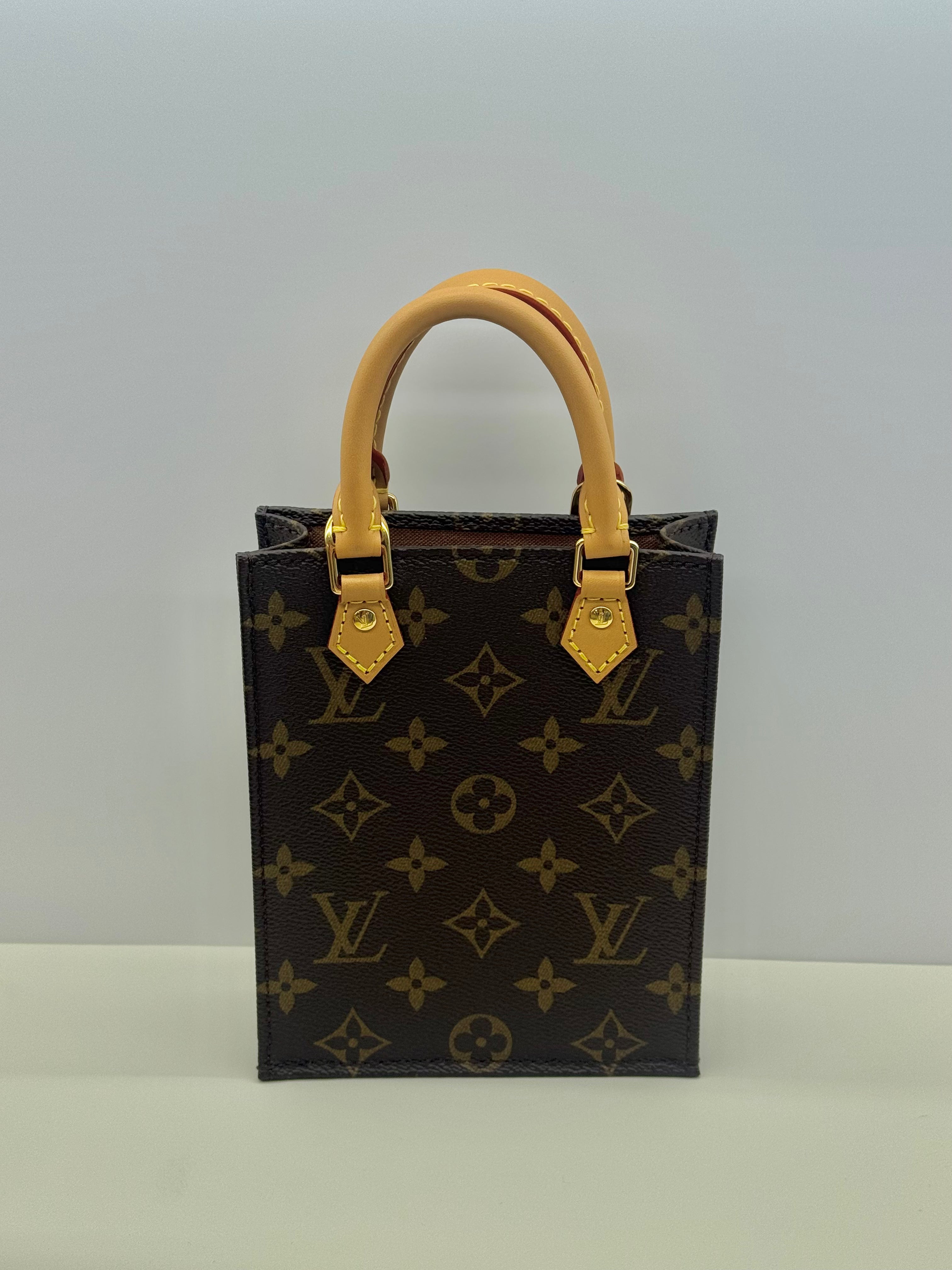 Louis Vuitton Monogram Petit Sac Plat