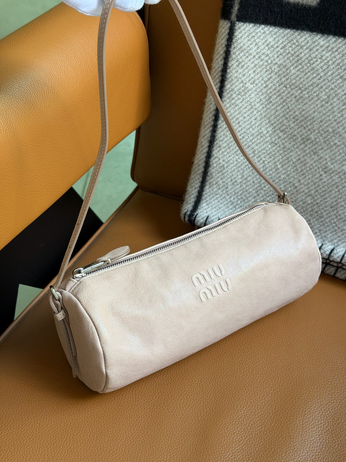 Miu Miu Nappa Leather Shoulder Bag