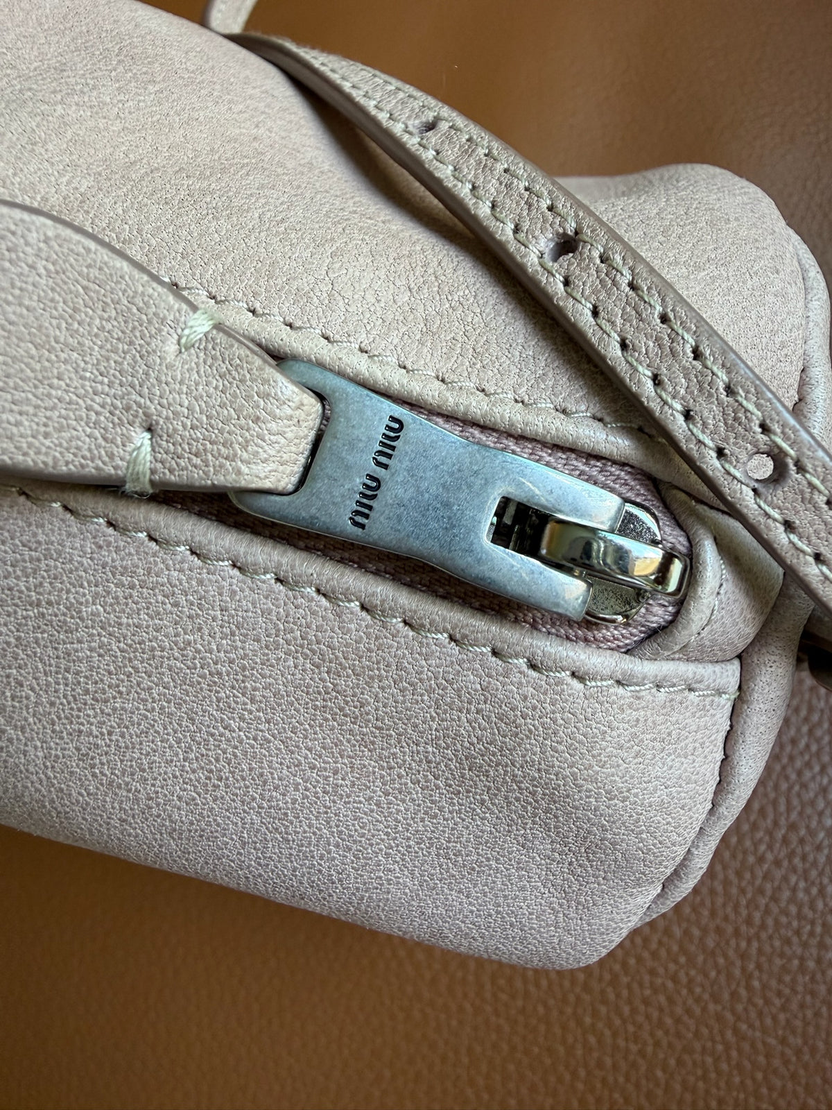 Miu Miu Nappa Leather Shoulder Bag